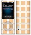 iPod Nano 5G Skin Squared Peach