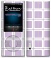 iPod Nano 5G Skin Squared Lavender