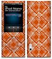 iPod Nano 5G Skin Wavey Burnt Orange