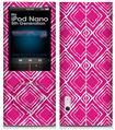iPod Nano 5G Skin Wavey Fushia Hot Pink