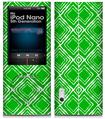 iPod Nano 5G Skin Wavey Green