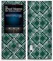 iPod Nano 5G Skin Wavey Hunter Green