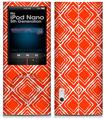 iPod Nano 5G Skin Wavey Red