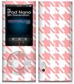 iPod Nano 5G Skin Houndstooth Pink