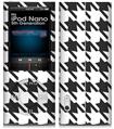 iPod Nano 5G Skin Houndstooth Dark Gray