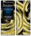 iPod Nano 5G Skin Alecias Swirl 02 Yellow