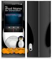 iPod Nano 5G Skin Penguins on Black