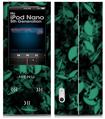 iPod Nano 5G Skin Skulls Confetti Seafoam Green