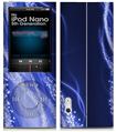 iPod Nano 5G Skin Mystic Vortex Blue