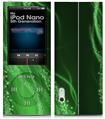 iPod Nano 5G Skin Mystic Vortex Green