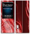 iPod Nano 5G Skin Mystic Vortex Red