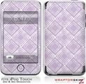 iPod Touch 2G & 3G Skin Kit Wavey Lavender