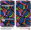 iPod Touch 2G & 3G Skin Kit Crazy Dots 02