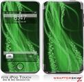iPod Touch 2G & 3G Skin Kit Mystic Vortex Green