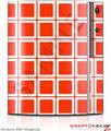 Sony PS3 Skin Squared Red