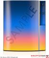 Sony PS3 Skin Smooth Fades Sunset