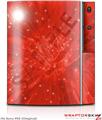 Sony PS3 Skin Stardust Red