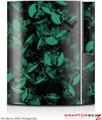 Sony PS3 Skin Skulls Confetti Seafoam Green