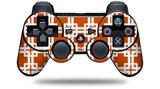 Boxed Burnt Orange - Decal Style Skin fits Sony PS3 Controller (CONTROLLER NOT INCLUDED)
