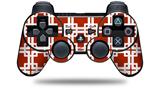 Boxed Red Dark - Decal Style Skin fits Sony PS3 Controller (CONTROLLER NOT INCLUDED)