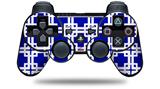 Boxed Royal Blue - Decal Style Skin fits Sony PS3 Controller (CONTROLLER NOT INCLUDED)