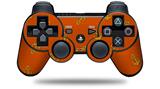 Anchors Away Burnt Orange - Decal Style Skin fits Sony PS3 Controller (CONTROLLER NOT INCLUDED)