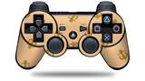 Anchors Away Peach - Decal Style Skin fits Sony PS3 Controller (CONTROLLER NOT INCLUDED)