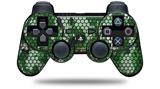 HEX Mesh Camo 01 Green - Decal Style Skin fits Sony PS3 Controller (CONTROLLER NOT INCLUDED)