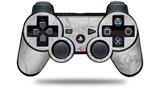 Marble Granite 09 White Gray - Decal Style Skin fits Sony PS3 Controller (CONTROLLER NOT INCLUDED)