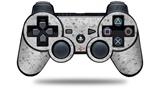 Marble Granite 10 Speckled Black White - Decal Style Skin fits Sony PS3 Controller (CONTROLLER NOT INCLUDED)