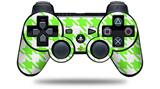 Houndstooth Neon Lime Green - Decal Style Skin fits Sony PS3 Controller (CONTROLLER NOT INCLUDED)