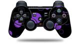 Lots of Dots Purple on Black - Decal Style Skin fits Sony PS3 Controller (CONTROLLER NOT INCLUDED)