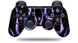 Metal Flames Purple - Decal Style Skin fits Sony PS3 Controller (CONTROLLER NOT INCLUDED)
