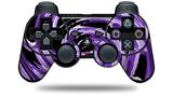 Alecias Swirl 02 Purple - Decal Style Skin fits Sony PS3 Controller (CONTROLLER NOT INCLUDED)