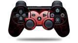 Glass Heart Grunge Red - Decal Style Skin fits Sony PS3 Controller (CONTROLLER NOT INCLUDED)
