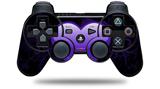 Glass Heart Grunge Purple - Decal Style Skin fits Sony PS3 Controller (CONTROLLER NOT INCLUDED)