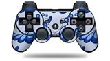 Petals Blue - Decal Style Skin fits Sony PS3 Controller (CONTROLLER NOT INCLUDED)