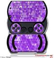 Triangle Mosaic Purple - Decal Style Skins (fits Sony PSPgo)