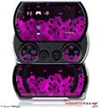 HEX Hot Pink - Decal Style Skins (fits Sony PSPgo)
