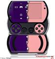 Ripped Colors Purple Pink - Decal Style Skins (fits Sony PSPgo)