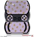 Anchors Away Lavender - Decal Style Skins (fits Sony PSPgo)