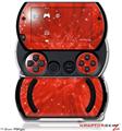 Stardust Red - Decal Style Skins (fits Sony PSPgo)