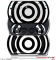 Bullseye Black and White - Decal Style Skins (fits Sony PSPgo)