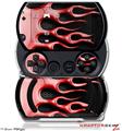 Metal Fire Flames Red - Decal Style Skins (fits Sony PSPgo)