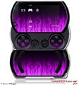 Fire Flames Purple - Decal Style Skins (fits Sony PSPgo)