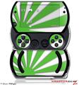 Rising Sun Japanese Flag Green - Decal Style Skins (fits Sony PSPgo)