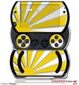 Rising Sun Japanese Flag Yellow - Decal Style Skins (fits Sony PSPgo)