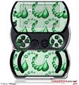 Petals Green - Decal Style Skins (fits Sony PSPgo)