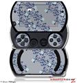 Victorian Design Blue - Decal Style Skins (fits Sony PSPgo)