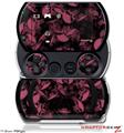Skulls Confetti Pink - Decal Style Skins (fits Sony PSPgo)